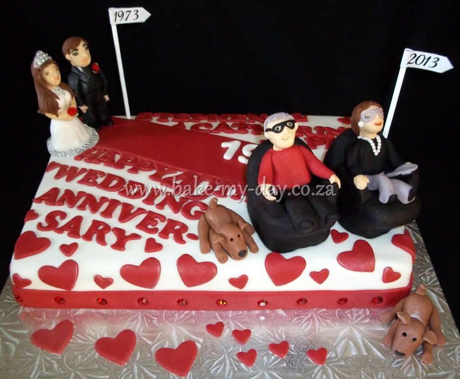 Bake My Day Anniversary Cakes Page