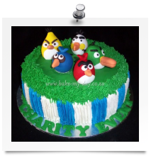 Angry Birds cake (1)