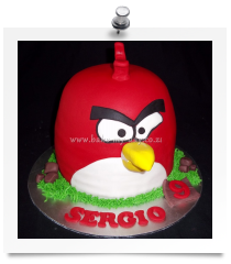 Angry Birds cake (3D)