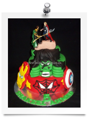 Avengers cake (1)