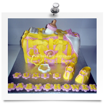 Baby bag cake (5)