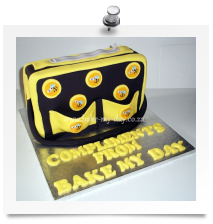 Baby bag cake (small)