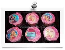 Barbie Princess & The Popstar cupcakes
