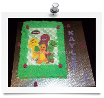 Barney cake