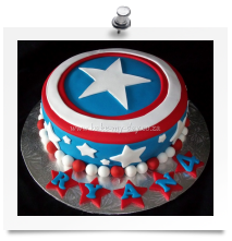 Captain America cake (2)