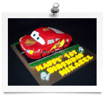 Cars cake 3D (small)