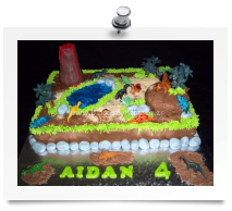 Dinosaur cake (2)