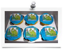 Dinosaur cupcakes (2)