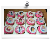 Disney Princesses cupcakes