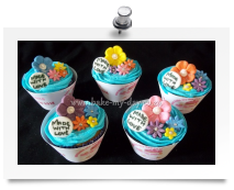 Flower cupcakes (5)