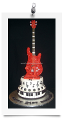 Guitar cake (3)