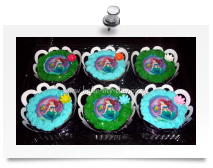 Little Mermaid cupcakes