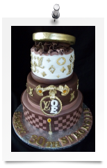Louis Vuitton cake