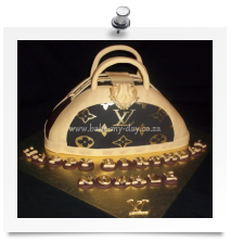 Louis Vutton handbag cake (1)