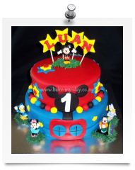 Mickey Mouse cake (3)