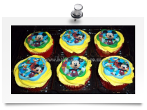 Mickey Mouse cupcakes