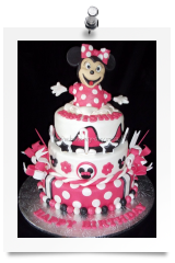 Minnie Mouse cake (5)