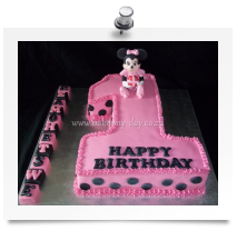 Minnie Mouse cake (7)