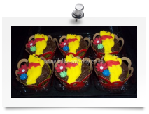 Pooh cupcakes (3)