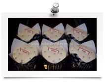 Red velvet cupcakes (personalised)