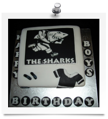 Sharks cake