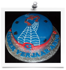 Spiderman cake (2)