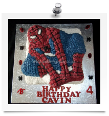 Spiderman cake (4)
