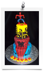 Spiderman cake (5)