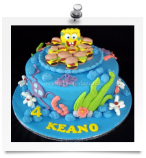 Spongebob cake (2)