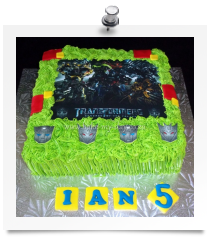 Transformers cake (2)