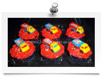 Truck cupcakes
