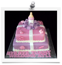 Welcome baby cake (11)