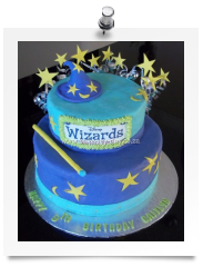 Wizards of Waverly cake (2)