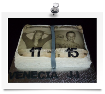 Book cake