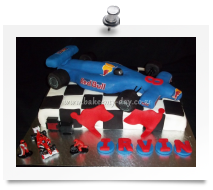 Formula 1 cake