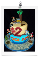 Jake & the Neverland Pirates cake