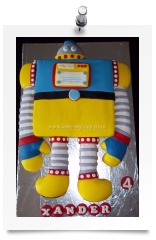 Robot cake