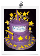 Wizards of Waverly cake